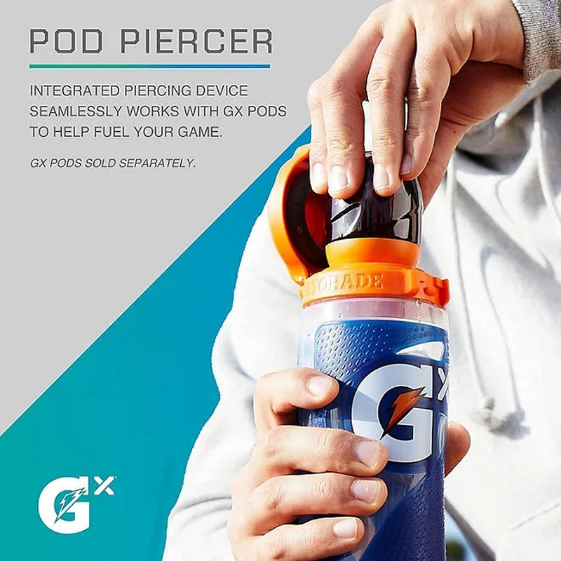 GX 30 Oz. Montage Water Bottles, 2 Pack Black/White