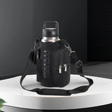 Magnetic Water Bottle Bag Sling Bag Crossbody Water Bottle Pouch Water Bottle Carrier Bag for Men Women Fitness Travel Sports