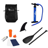 Goplus 11' Inflatable Stand up Paddle Board Surfboard SUP W/ Bag Adjustable Paddle Fin
