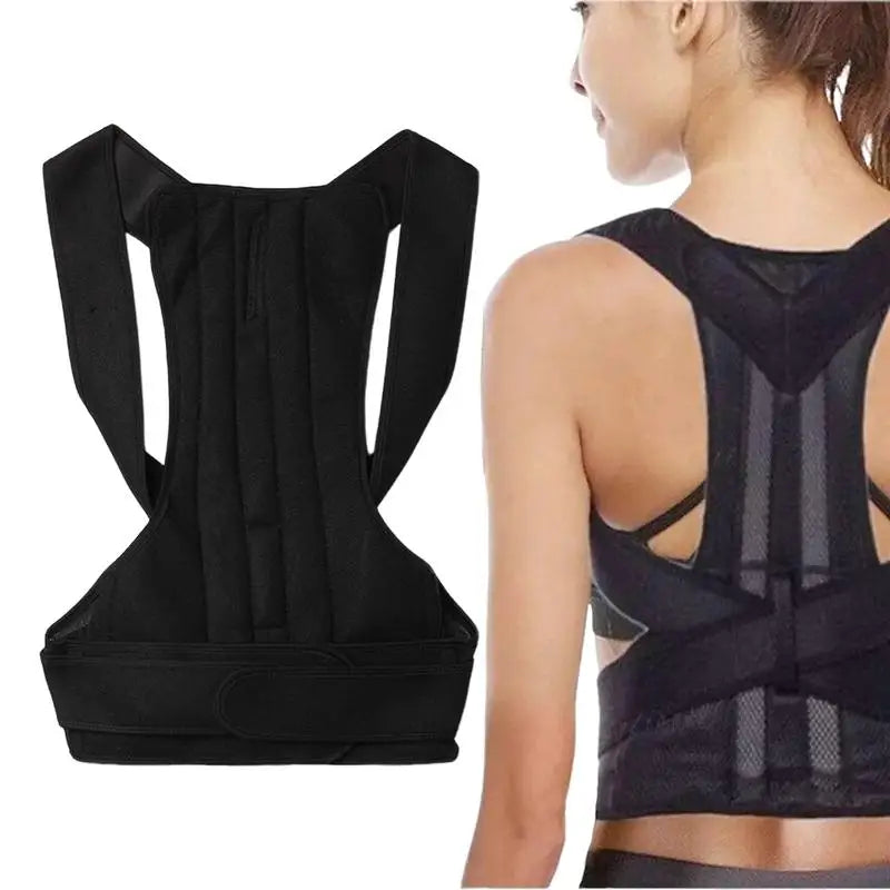 Back Posture Correction Belt Hunchback Corrector Men Women Sitting Posture Adjustable Correction Belt Shoulder Straight Back