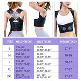 Back Brace Posture Corrector for Men and Women, Adjustable Posture Back Brace for Upper and Lower Back Pain Relief, Muscle Memory Support Straightener