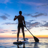 Goplus 11' Inflatable Stand up Paddle Board Surfboard SUP W/ Bag Adjustable Paddle Fin