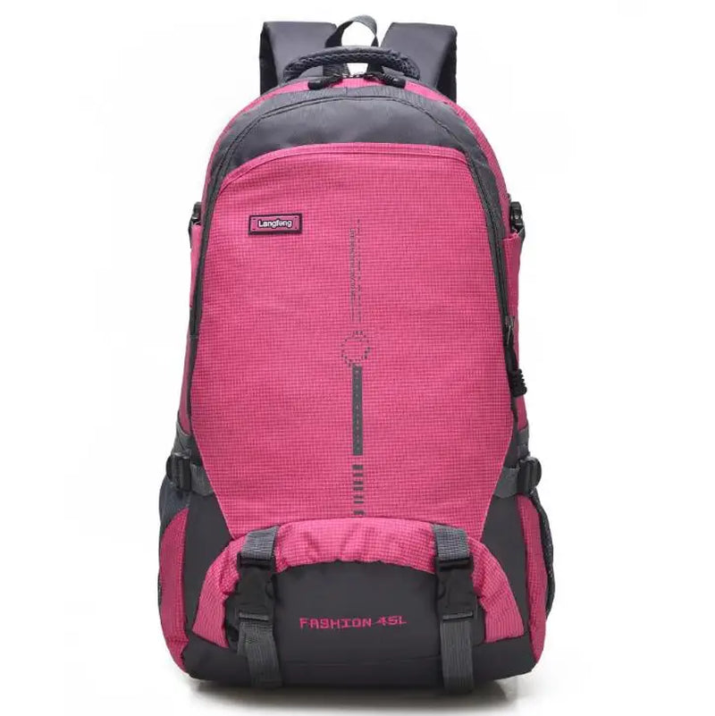 Hot 45L Waterproof Ourdoor Backpack Sports Rucksack Hiking Climbing Camping Hiking Knapsack Packsack Bags for Men Women