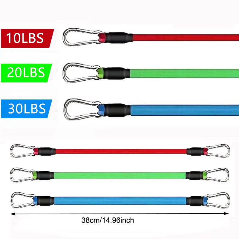 Resistance Band Set Workout Exercise Equipments Ankle Straps Fitness Yoga Elastic Fitness Bands for Home Gym Man and Woman Sport