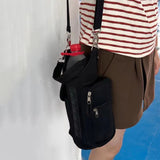 Gym Magnetic Bag Water Bottle Holder Gym Magnetic Sling Bag for Men & Women