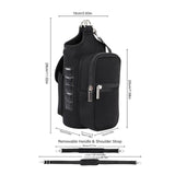 Gym Magnetic Bag Water Bottle Holder Gym Magnetic Sling Bag for Men & Women