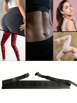 Kasifei 1Pc Black 10Cm Widened Hip Thrust Belt with Hip Pad, for Glute Bridge Exercise, Dumbbell/Kettlebell Squat, Lunge and Reverse Squat Gym Accessories, Sport, Gym, Home Exercise, Sport Accessories, Gym Accessories, Crossfit Accessories