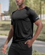 1, 3, 5 or 7 Pack Men'S Workout Running Shirts, Dry Fit Moisture Wicking T-Shirt, Gym Athletic Short Sleeve Tee Shirts